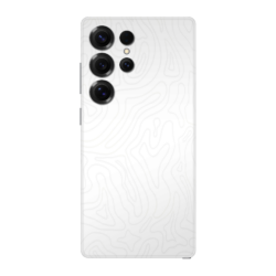 samsung-galaxy-s25-ultra-skin-titel-ohne-seitenansicht-wild-lines-white-white