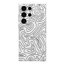 samsung-galaxy-s23-ultra-skin-titel-ohne-seitenansicht-wild-lines-white-black