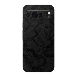 google-pixel-9-pro-xl-skin-titel-ohne-seitenansicht-topo-black