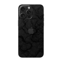 iPhone 15 Pro Max Topo Black Skins