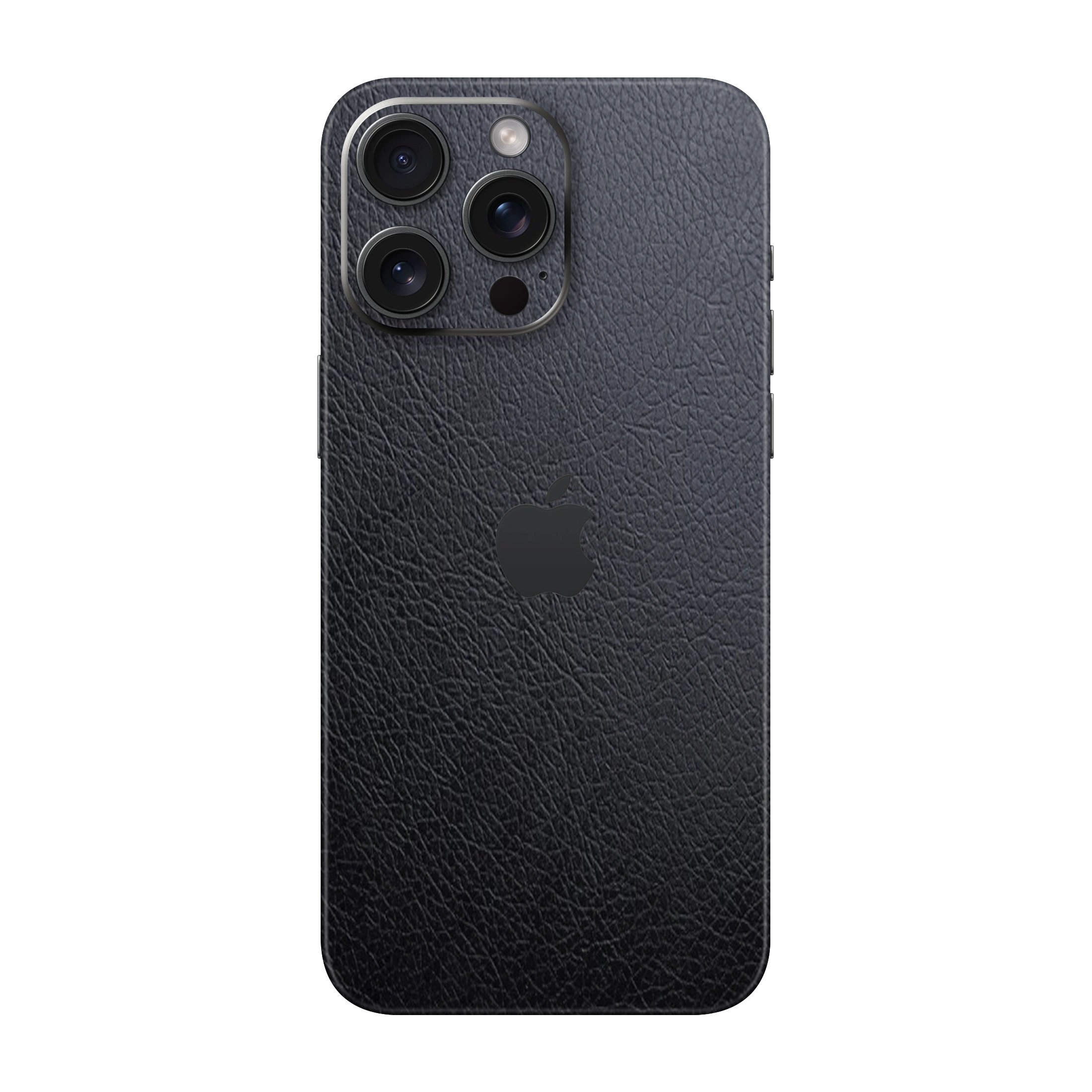 iPhone 15 Pro Leather Black Skins