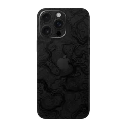 iPhone 16 Pro Max Topo Black Skins