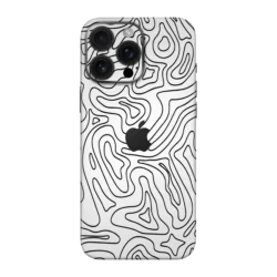 iPhone 16 Pro Max Wild Lines White&Black Skins