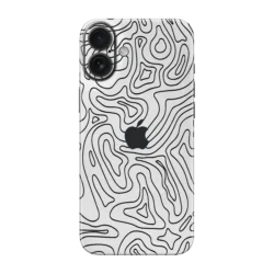 iPhone 16 Wild Lines White Black Skins
