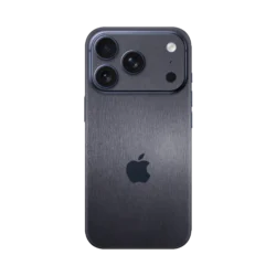 iPhone 17 Pro Max Brushed Steel Skins