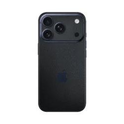 iPhone 17 Pro Max Leather Black Skins