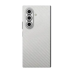 Samsung Galaxy Z Fold 7 Carbon White Skins