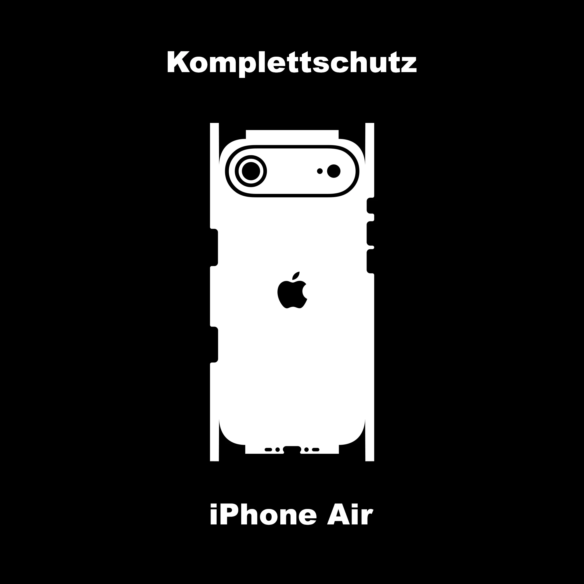 iPhone Air Flip Flop Grün Blau Skins – Bild 2