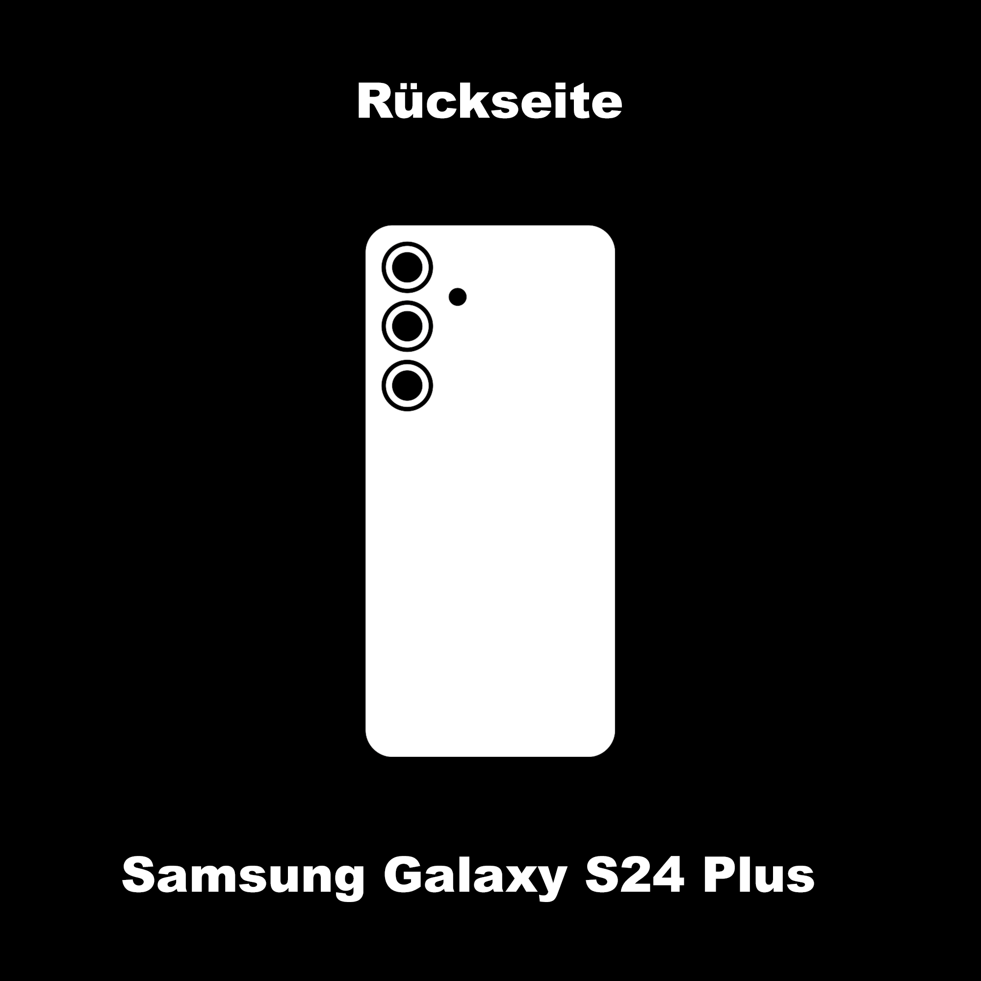 Samsung Galaxy S24 Plus Swarm Black Skins – Bild 3