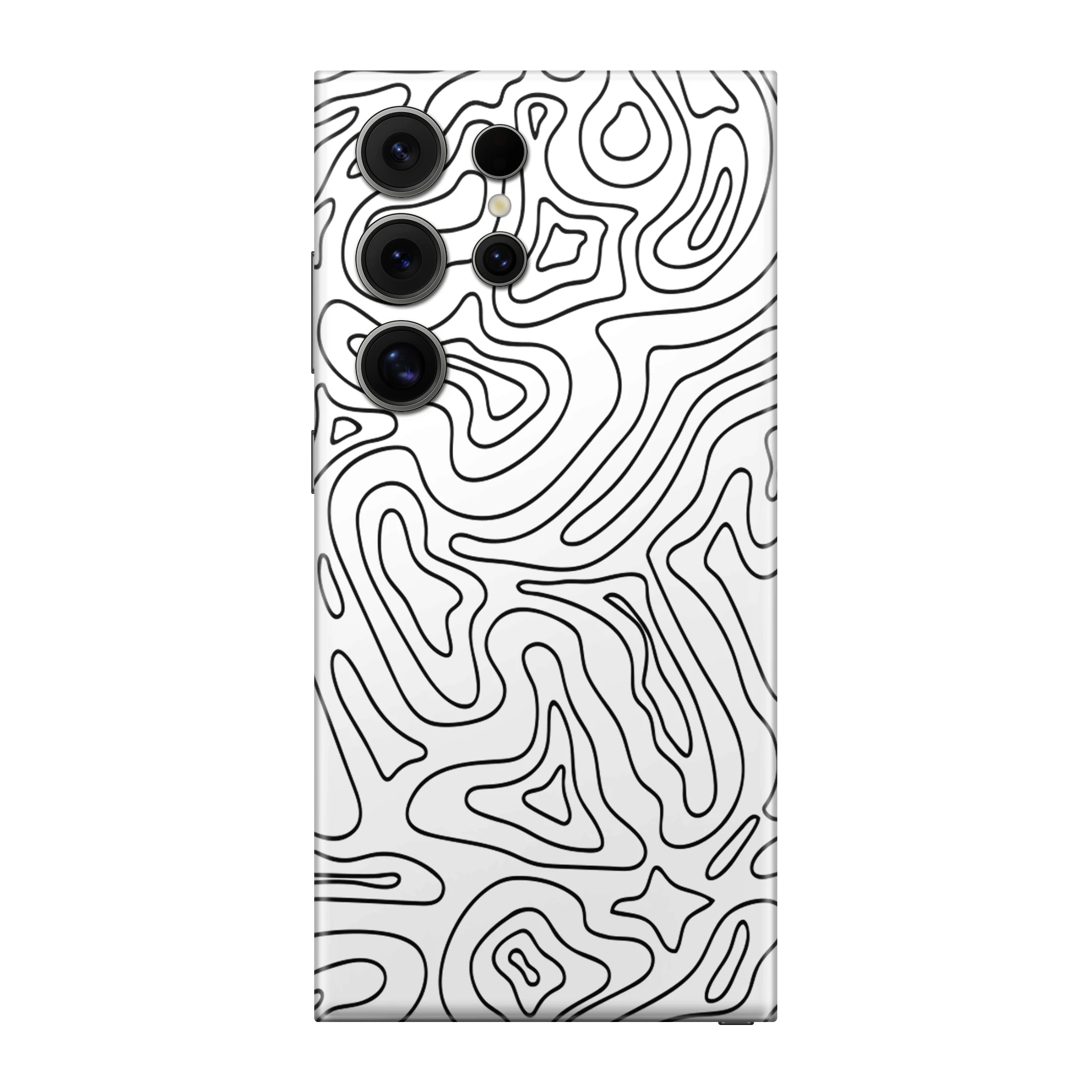 Samsung Galaxy S24 Ultra Wild Lines White&Black Skins