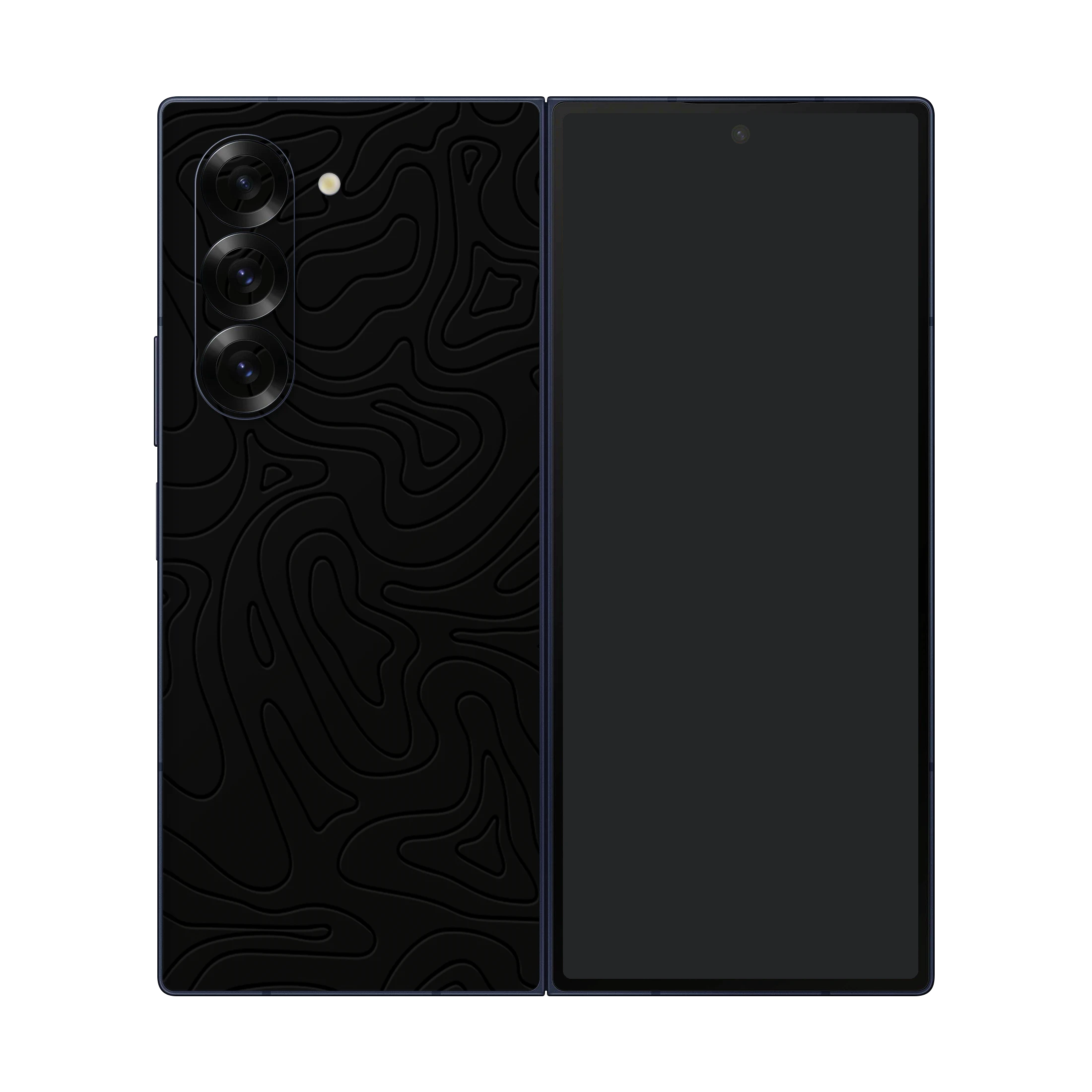 Samsung Galaxy Z Fold 6 Wild Lines Black Black Skins