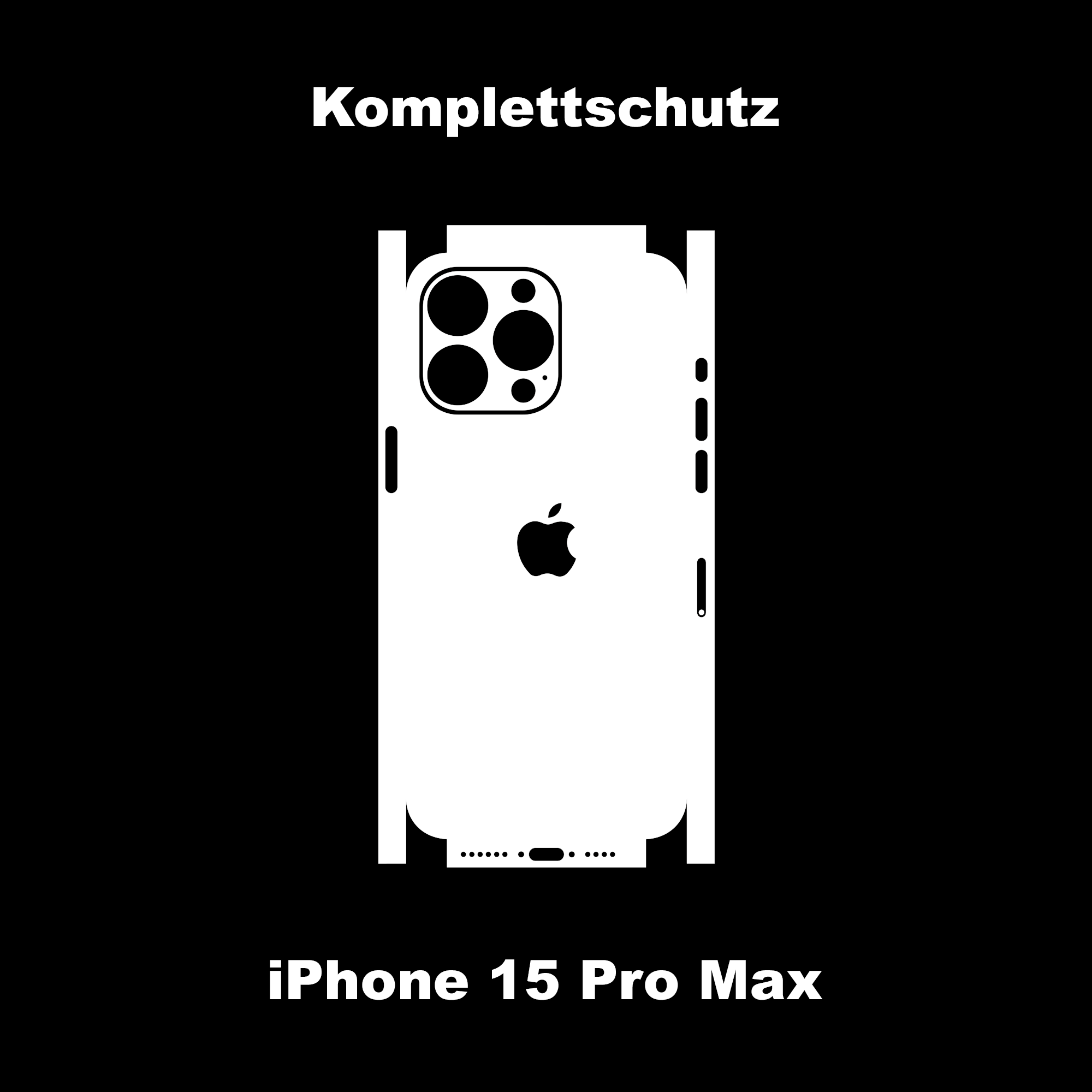 iPhone 15 Pro Max Pastell Blau Skins – Bild 2