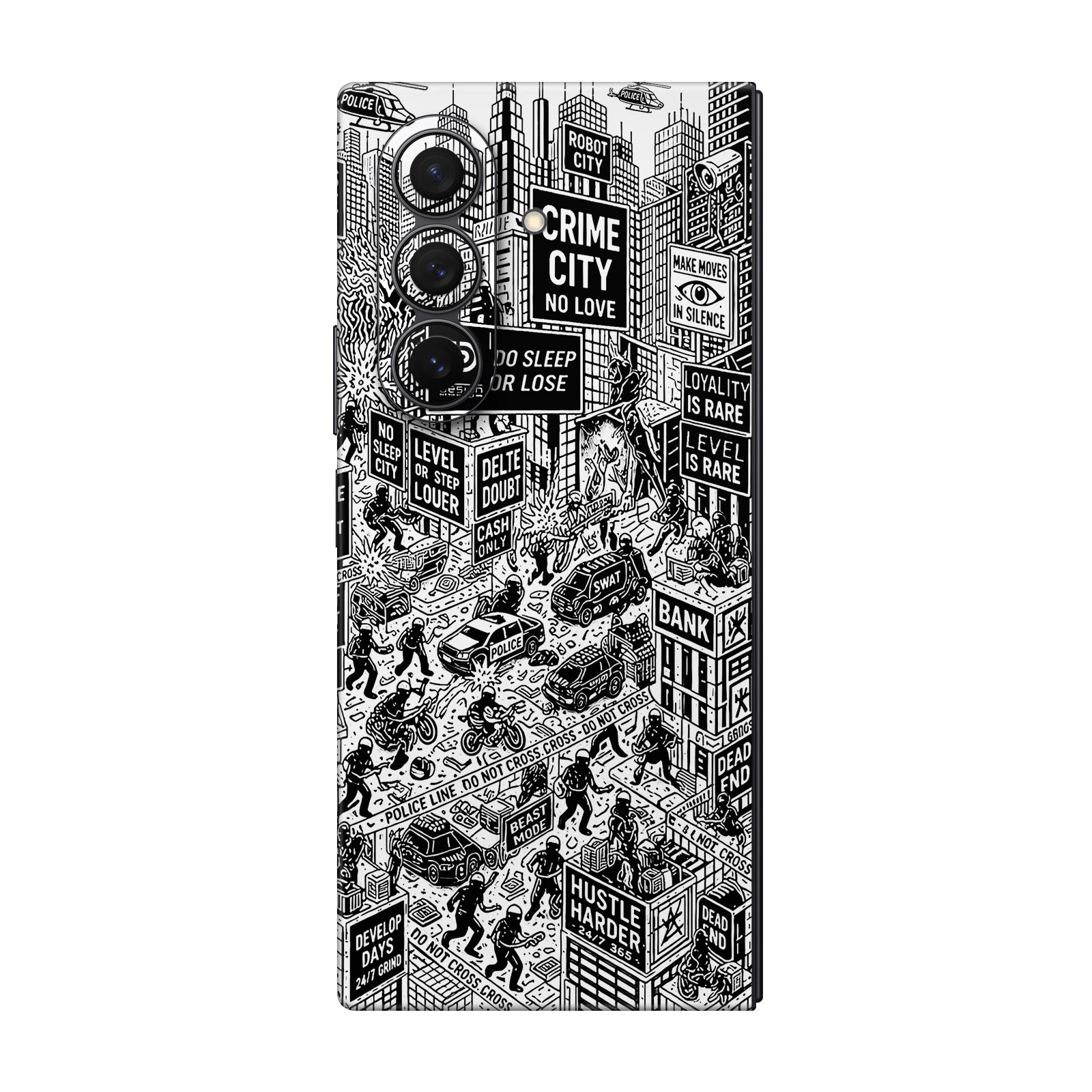 Samsung Galaxy Z Fold 7 District Crime Skins